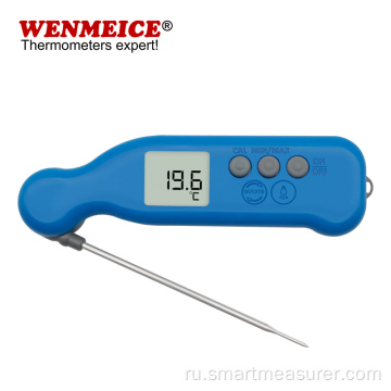 Водонепроницаемый цифровой термометр мгновенного считывания IP68 для мяса